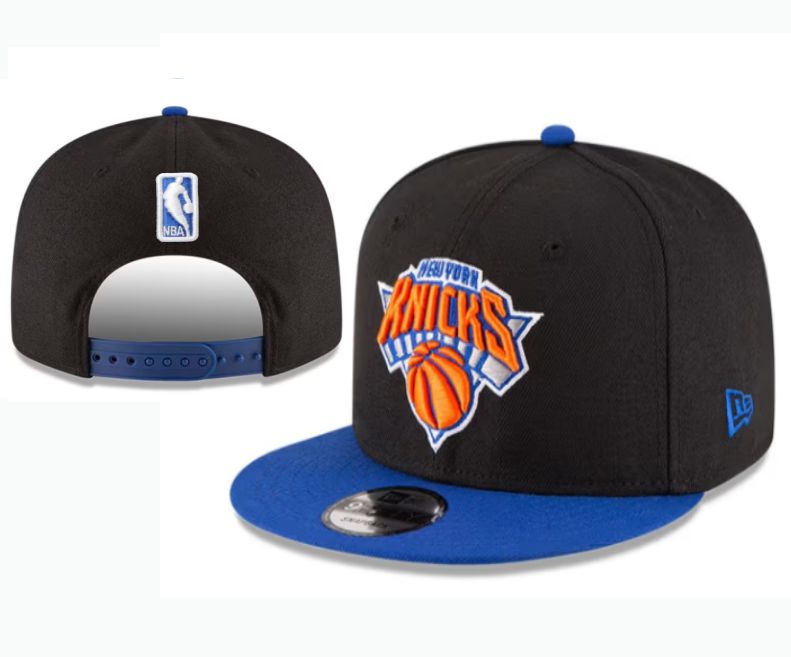 2025 NBA New York Knicks Hat style TX 01